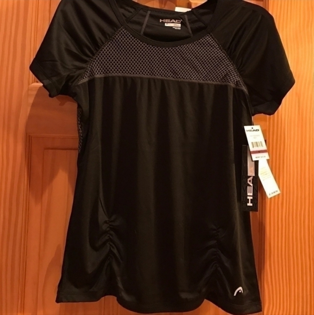 Head Athletic Shirt Tennis Shirt Workout Shirt Running Apparel Nwt Small